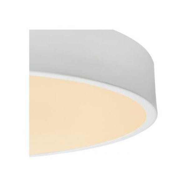 Lucide UNAR Plafonnière-Wit-Ø39,5-LED Dimb.-24W-2700K