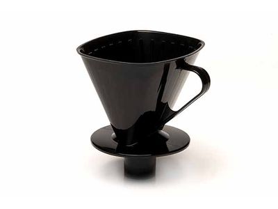 Amuse Koffiefilter Cone Zwart 12x13xh13,5cm