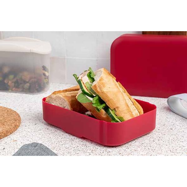 DBP Amuse Lunchbox Medium Bordeaux 18,5x12,5xh5cm