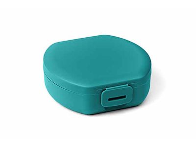 Amuse Snackbox Small Rond Deep Sea Green 11,2x11xh4cm