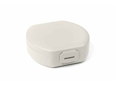 Amuse Snackbox Small Rond Sand 11,2x11xh4cm
