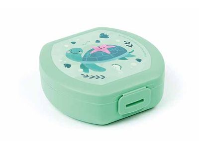 Amuse Snackbox Small Rond Turtle 11,2x11xh4cm