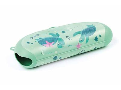 Amuse Plus Bananendoos Turtle Groen 22,3x9xh5cm