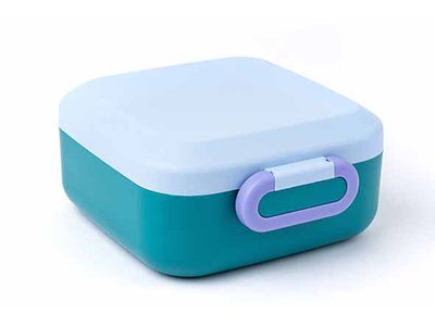 Rikko Lunchbox Lagoon Sky 16,7x16,7xh8,1 Divider- 2x Snackbox