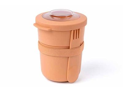 Tylla Foodbowl Duo 450ml+150ml Peach D10,4xh14,2cm