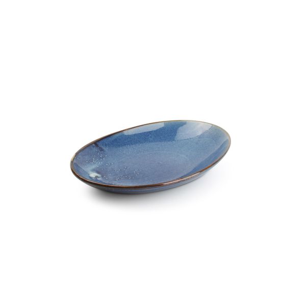 F2D Nova Diep bord 30x21xH3,7/5,5cm blauw