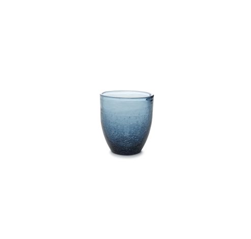 Crackle Glas 25cl blauw  F2D