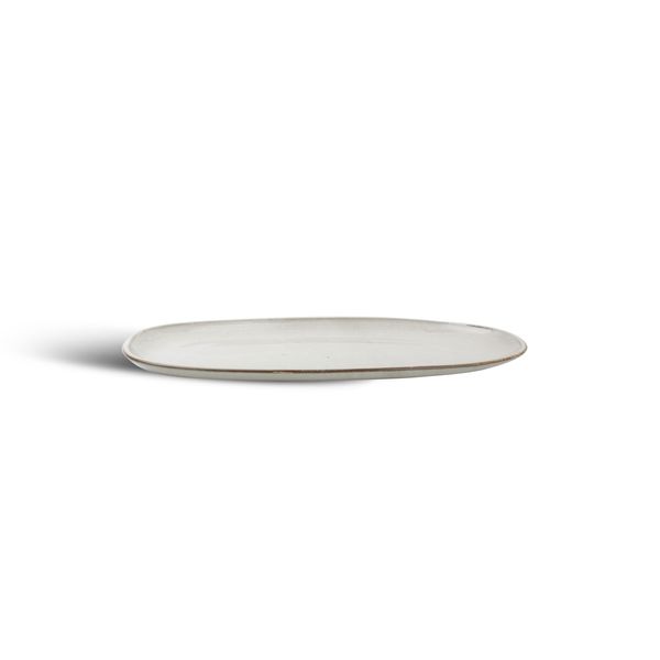 F2D Ceres Plat bord 34x14,5cm grijs