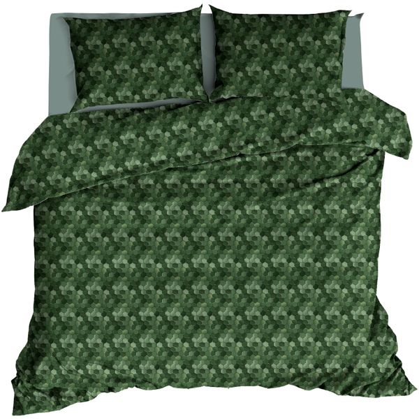 Livello Home Dekbedovertrek Honey Green 1 persoons