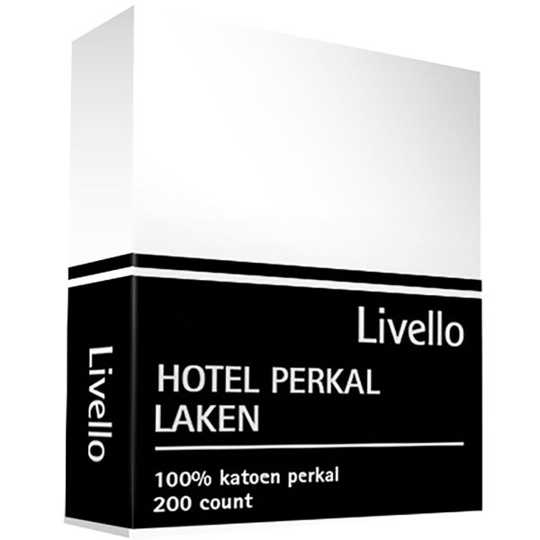 Livello Home Hotel Laken Perkal White 160x270