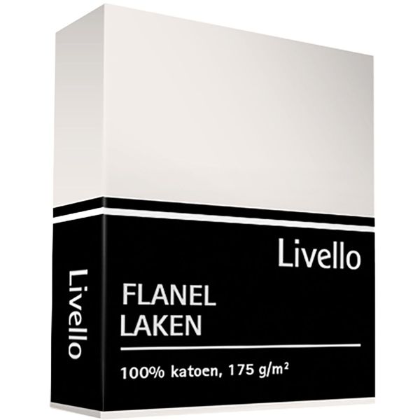 Livello Home Laken Flanel Ecru 200x270