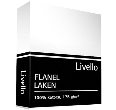 Laken Flanel White  240x270  Livello Home