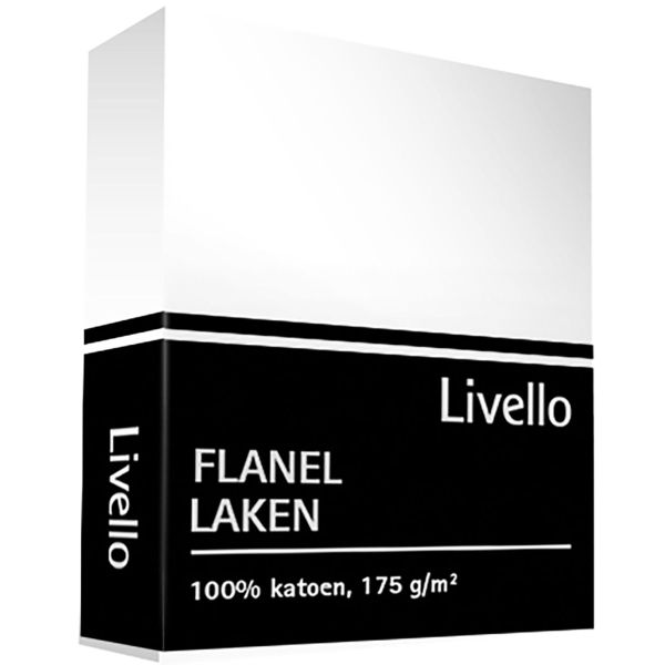 Livello Home Laken Flanel White 160x270