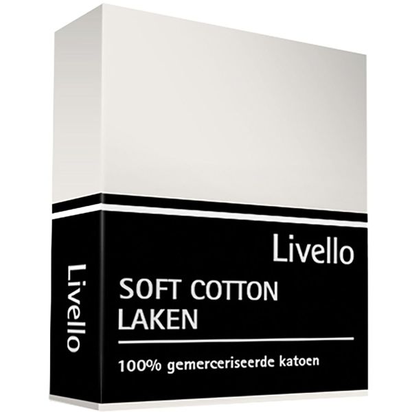 Livello Home Laken Soft Cotton Offwhite 200x270