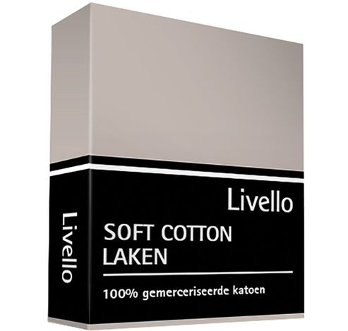 Laken Soft Cotton Stone 240x270  Livello Home