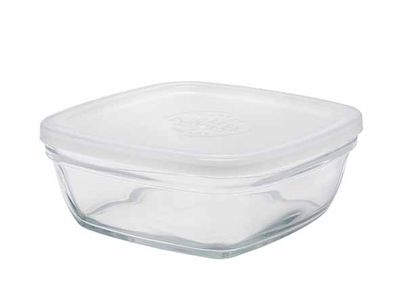 Freshbox Voorraaddoos 1,15l Vierkant 17,2x17,2xh6,8cm