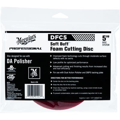 Soft Foam Cutting disc 5  Meguiar's