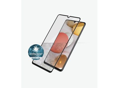 7250 ScreenProtector Samsung Galaxy A42 5G - Zwart - Antibacterieel