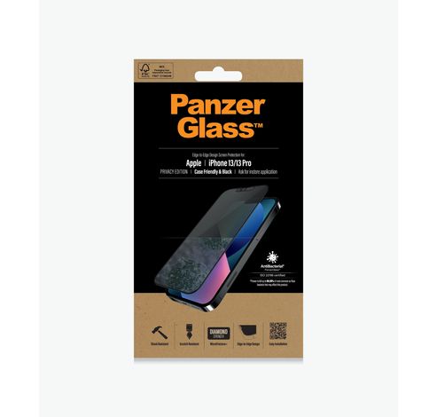 ScreenProtector Case Friendly Privacy iPhone 13/13 PRO  PanzerGlass