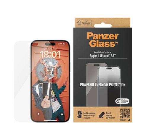 Classic Fit Apple  iPhone 15 Plus  PanzerGlass