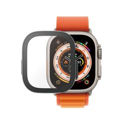 PanzerGlass 3691 Screenprotector Full Body met D3O Apple Watch Ultra 2 | Ultra| 49 mm | Zwart 