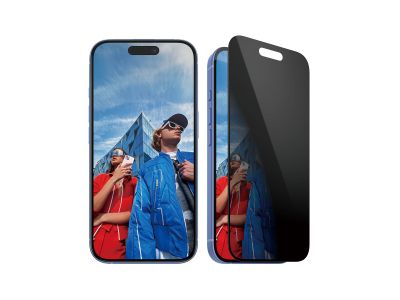 P2861 Privacy Screen Protector iPhone 16 | 15 | Ultrabrede pasvorm