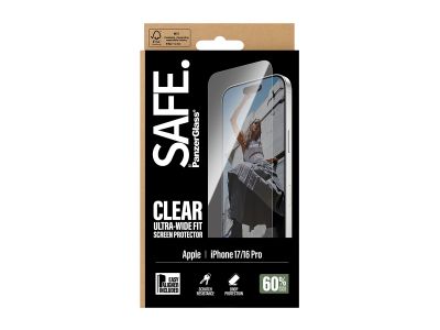 SAFE by Panzerglass Apple iPhone 17/16 Pro - Ultra-Wide-Fit