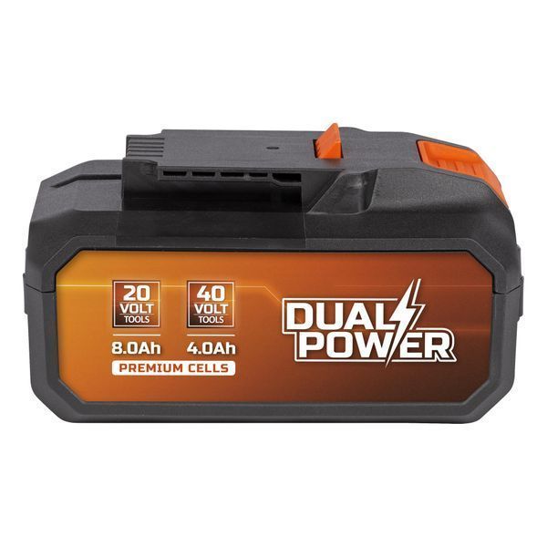 Powerplus BATTERIJ 2X20V 8.0/4.0AH (20V & 40V TOOLS) (POWDP9040)