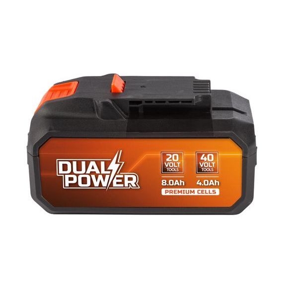 Powerplus BATTERIJ 2X20V 8.0/4.0AH (20V & 40V TOOLS) (POWDP9040)