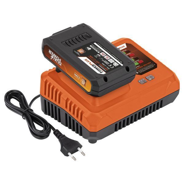 Powerplus BATTERIJ EN LADER 20V 2.0AH (20V TOOLS) (POWDP9062)