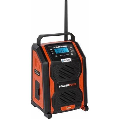 BOUWRADIO 20V + 220V (GEEN BATT.) (POWDP8060)  Powerplus