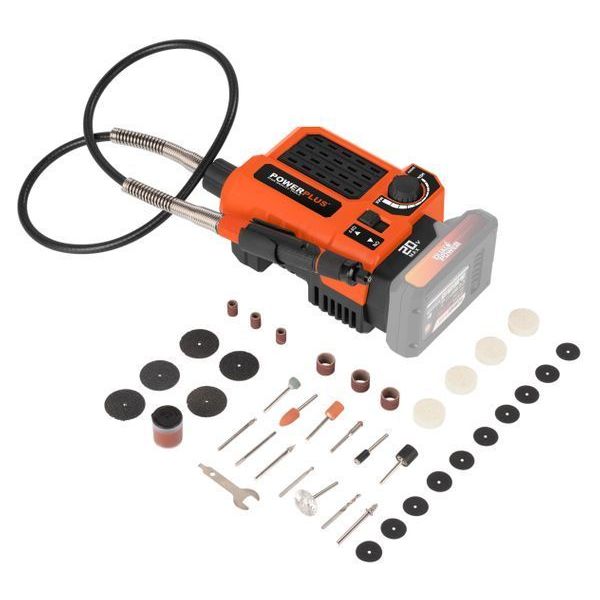 Powerplus ROTERENDE MULTITOOL 20V (POWDP75300)