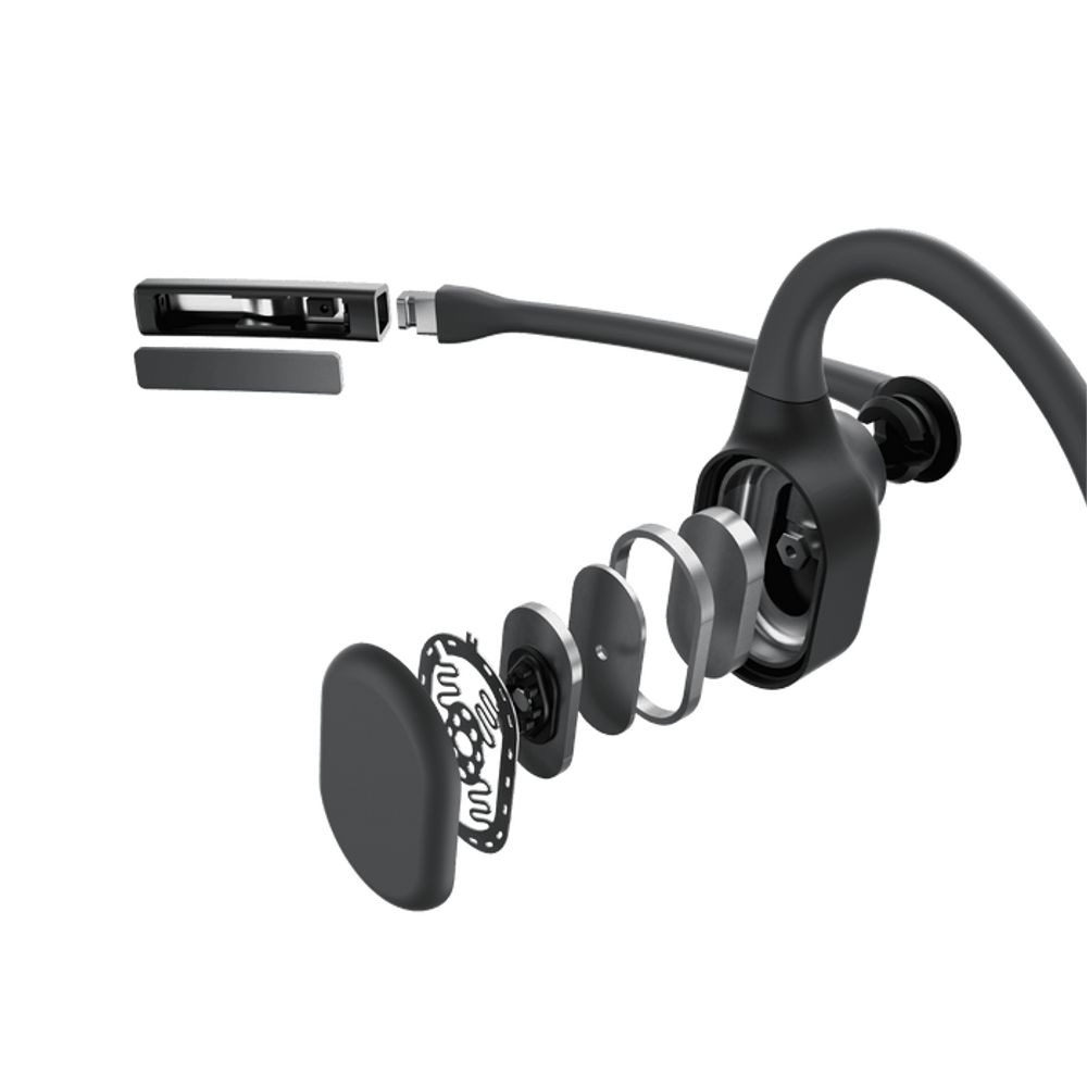 Aftershokz Hoofdtelefoon - oortjes OpenComm2 Black C110ANBK