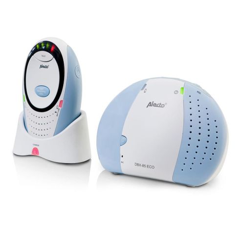 Full Eco DECT babyfoon, wit/blauw  Alecto