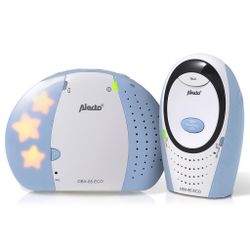 Alecto Full Eco DECT babyfoon, wit/blauw 