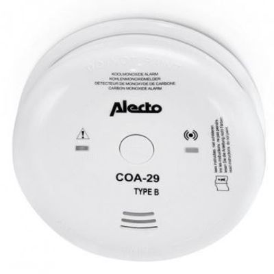 COA-29-7 Koolmonoxidemelder met 7 jaar batterij en senso wit  Alecto