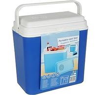 Draagbare thermo-elektrische koelbox, 22 liter, 12 V, 30 x 23 x 40 cm 