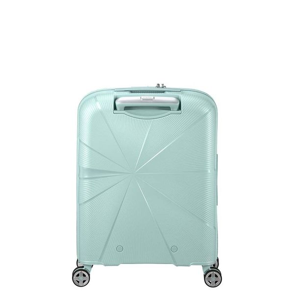 American Tourister Starvibe Spinner 55 Expandable metallic surf blue