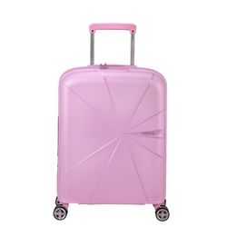 American Tourister Starvibe Spinner 55 expandable Metallic pastel lavender