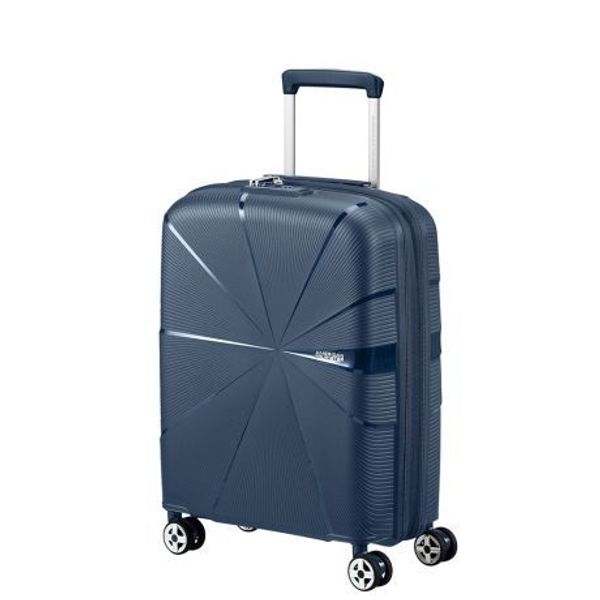 American Tourister Starvibe Spinner 55 Expandable Navy