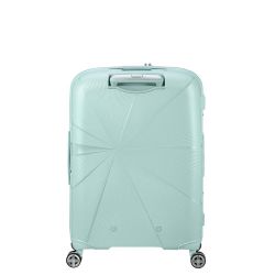 American Tourister Starvibe Spinner 67 Expandable metallic surf blue