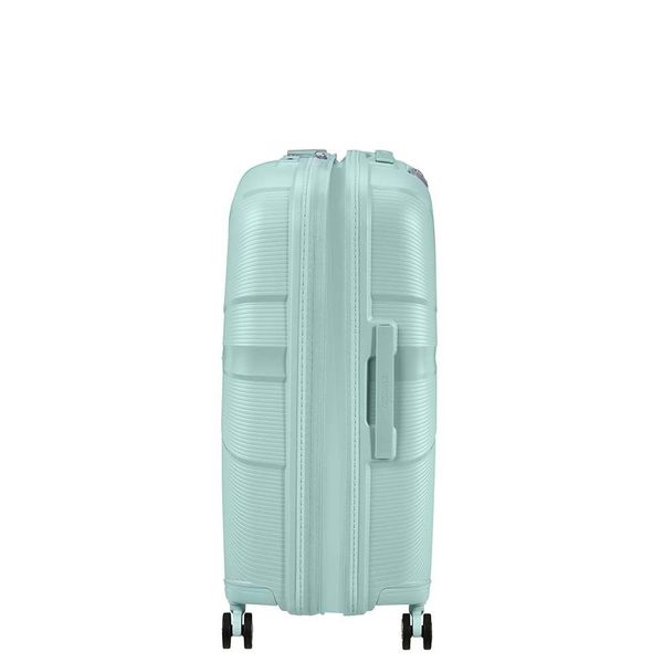 American Tourister Starvibe Spinner 67 Expandable metallic surf blue