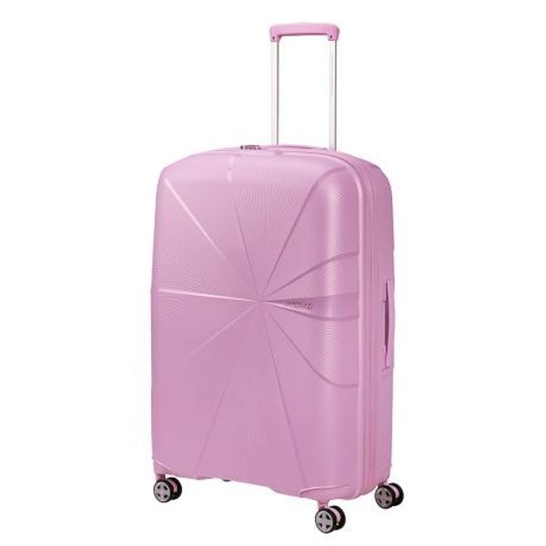 American Tourister Starvibe Spinner 67 Expandable Metallic Pastel Lavender