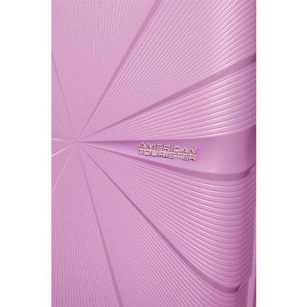 American Tourister Starvibe Spinner 67 Expandable Metallic Pastel Lavender