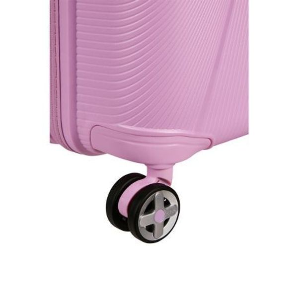 American Tourister Starvibe Spinner 67 Expandable Metallic Pastel Lavender