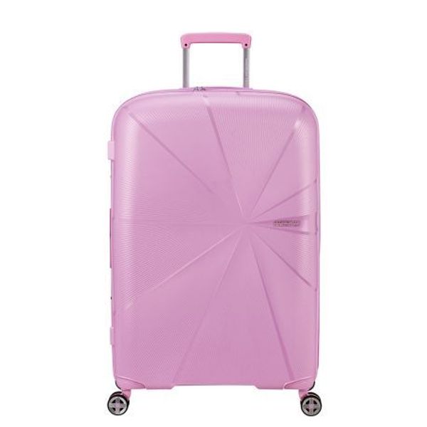 American Tourister Starvibe Spinner 67 Expandable Metallic Pastel Lavender