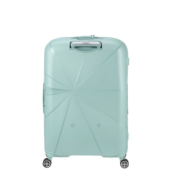 American Tourister Starvibe Spinner 77 Expandable metallic surf blue