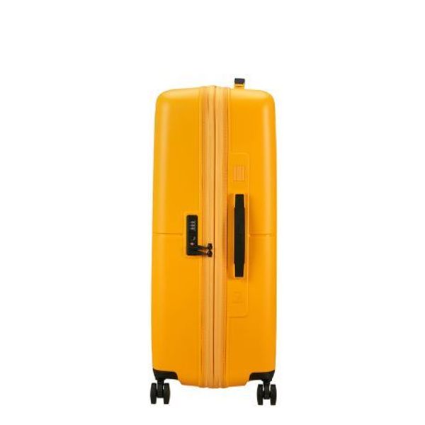 American Tourister Dashpop Spinner 55 Expandable Golden Yellow