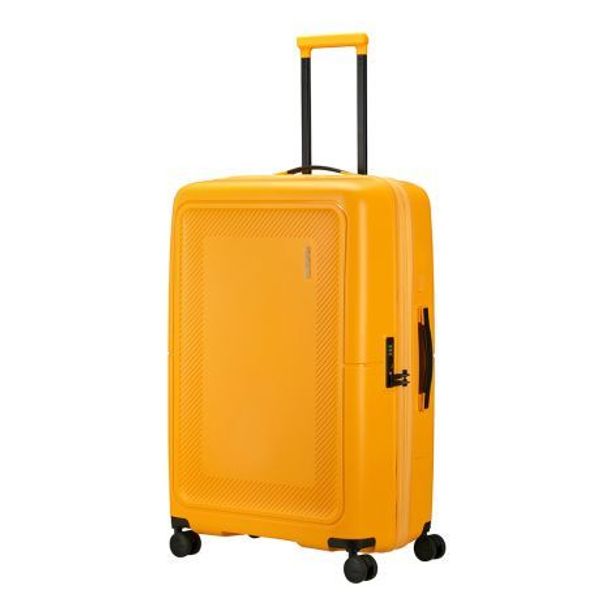 American Tourister Dashpop Spinner 55 Expandable Golden Yellow