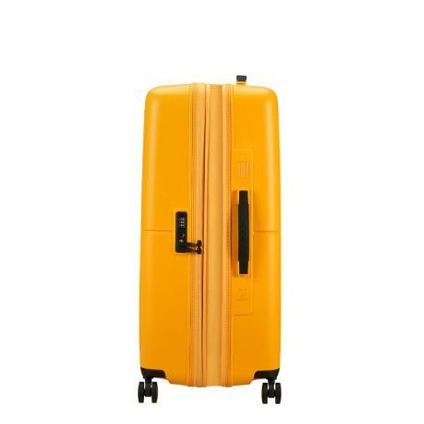 American Tourister Dashpop Spinner 55 Expandable Golden Yellow